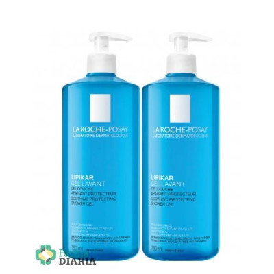 LA ROCHE POSAY LIPIKAR GEL LAVANTE DUPLO 750 ML