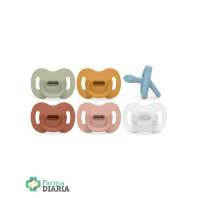SUAVINEX CHUPETE SMOOTHIE SILICONA SX PRO FISIOLOGICA 6-18 M