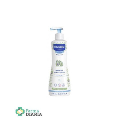 MUSTELA BABYGEL BAÑO DE ESPUMA 750 ML
