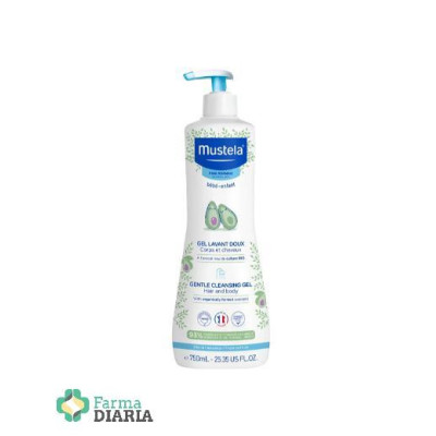 MUSTELA GEL DE BAÑO SUAVE 750 ML