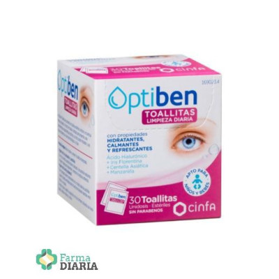 OPTIBEN TOALLITAS 30 U