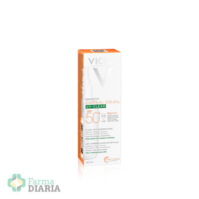 VICHY CAPITAL SOLEIL UV CLEAR WATER FLUID SPF50+ 40ml