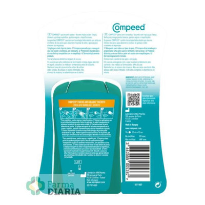 COMPEED PARCHE ANTI-GRANOS DISCRETO 15 PARCHES