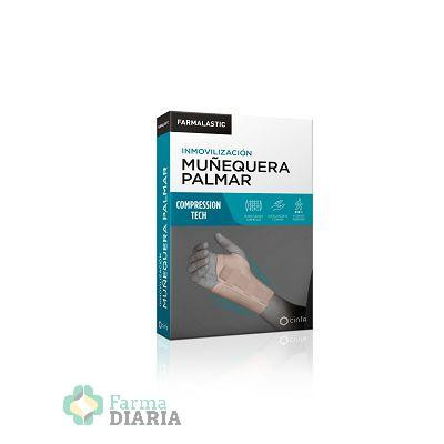 FARMALASTIC MUÑEQUERA PALMAR COMPRESSION TECH TALLA M COLOR BEIGE
