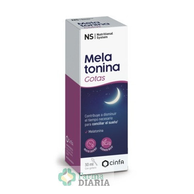 NS MELATONINA GOTAS 30 ML