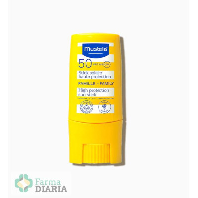 MUSTELA PACK SOLAR LECHE SPF50 100 ML + STICK 9 ML