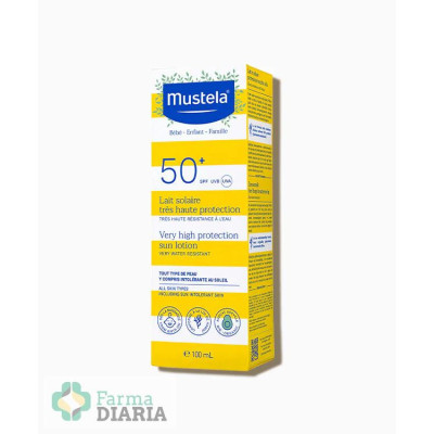 MUSTELA PACK SOLAR LECHE SPF50 100 ML + STICK 9 ML