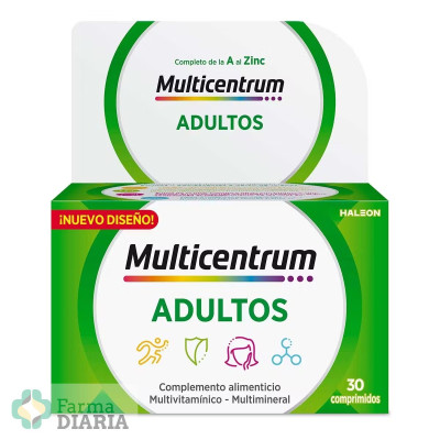 MULTICENTRUM ADULTOS 30 COMPRIMIDOS