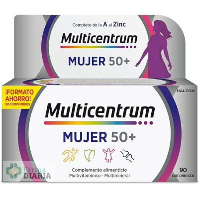 MULTICENTRUM MUJER 50+ 90 COMPRIMIDOS