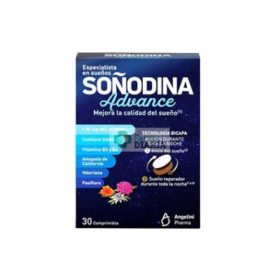 SOÑODINA MELATONINA BICAPA 30 COMPRIMIDOS