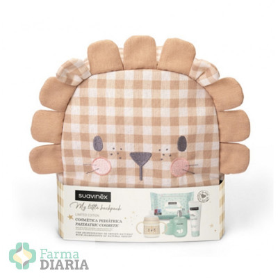 SUAVINEX MOCHILA MY LITTLE BACKPACK LEÓN CON COSMÉTICA PEDIÁTRICA