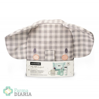 SUAVINEX MOCHILA MY LITTLE BACKPACK ELEFANTE CON COSMÉTICA PEDIÁTRICA