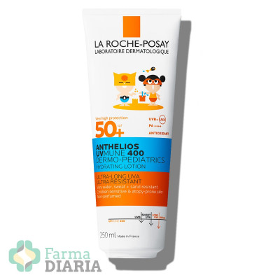 LA ROCHE POSAY ANTHELIOS DERMO-PEDIATRICS SPF50+ LECHE HIDRATANTE 250 ML