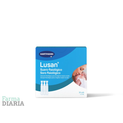 LUSAN SUERO FISIOLÓGICO MONODOSIS 30 U