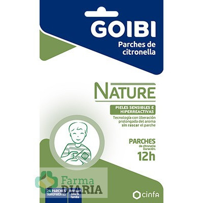 GOIBI NATURE PARCHES CITRONELLA 24 U