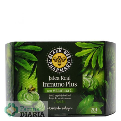 BLACK BEE PHARMACY JALEA REAL INMUNOPLUS 20 AMPOLLAS