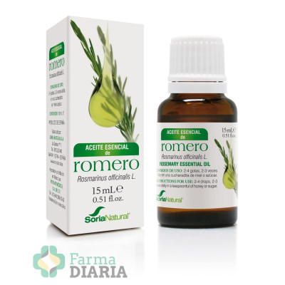 ACEITE ESENCIAL DE ROMERO SORIA NATURAL 15 ML