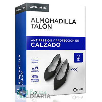 ALMOHADILLA TALÓN FARMALASTIC 2 U