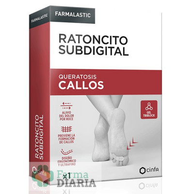 RATONCITO SUBDIGITAL CALLOS PIE IZQUIERDO FARMALASTIC 1 U