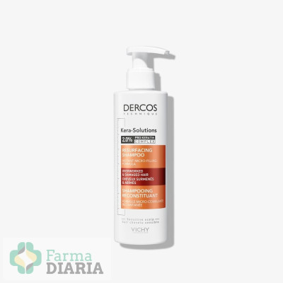 DERCOS CHAMPU REPARADOR KERA-SOLUTIONS CABELLO DAÑADO Y CASTIGADO 250 ML