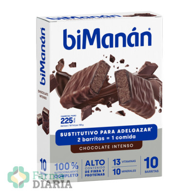 BIMANAN BARRITAS CHOCOLATE INTENSO 10 U