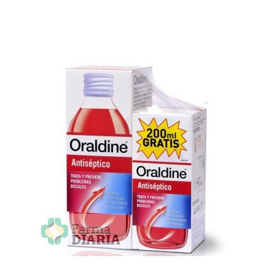 ORALDINE ANTISEPTICO 400 ML + 200 ML GRATIS
