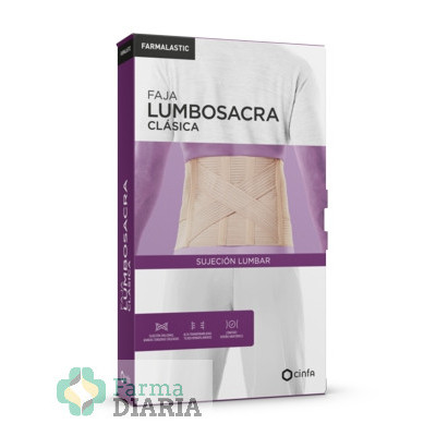 FARMALASTIC FAJA LUMBOSACRA CLASICA BEIGE TALLA EG