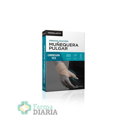 FARMALASTIC MUÑEQUERA PULGAR COMPRESSION TECH TALLA GRANDE/EXTRAGRANDE