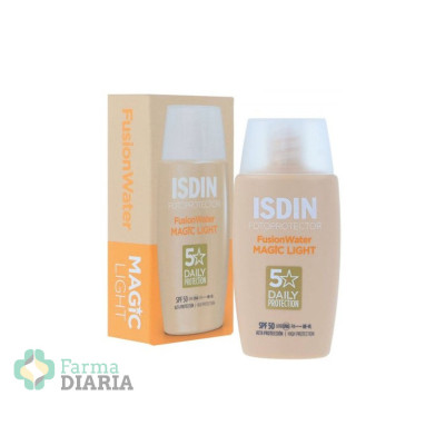ISDIN FOTOPROTECTOR FUSION WATER SPF50 COLOR LIGHT 50 ML