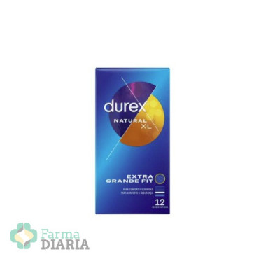 DUREX NATURAL XL 12 U