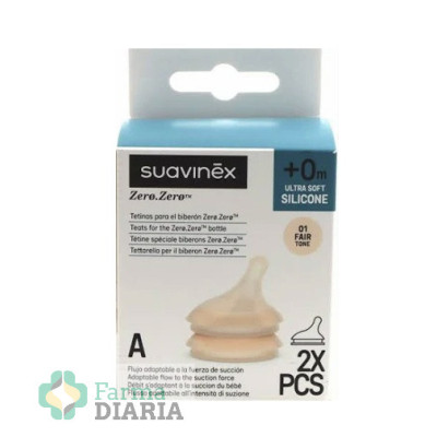 SUAVINEX ZERO ZERO +0M A FLUJO ADAPTABLE 2X PCS