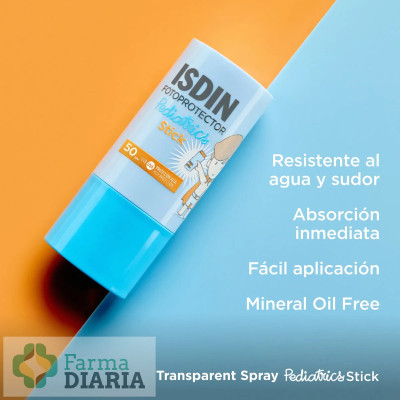 ISDIN FOTOPROTECTOR PEDIATRICS STICK 50 SPF 20 G