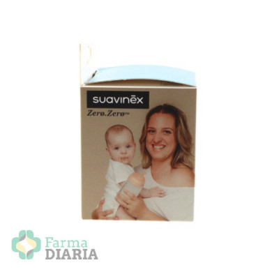 SUAVINEX ZERO ZERO TETINA SILICONA FLUJO MEDIO +3M 2 U