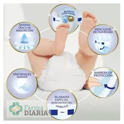 DODOT SENSITIVE PAÑAL TALLA 2  4-8 KG 58 UNIDADES