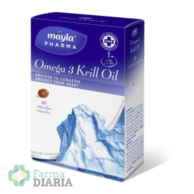MAYLA OMEGA-3 KRILL OIL PROTEGE TU CORAZÓN 30 CAPSULAS