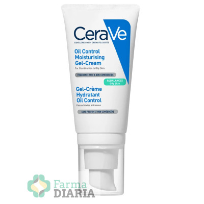 CERAVE OIL CONTROL GEL CREMA HIDRATANTE 52 ML PARA PIEL MIXTA Y/O GRASA