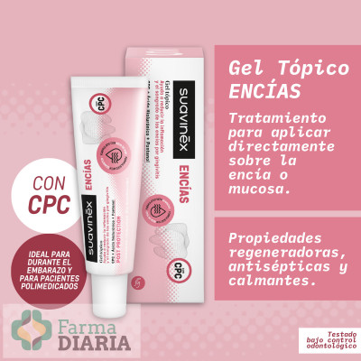 SUAVINEX ORAL ENCÍAS GEL TÓPICO 30 ML
