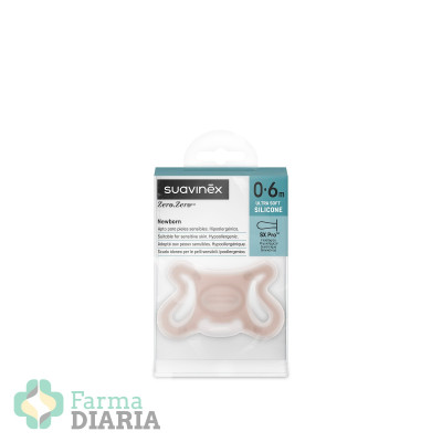 SUAVINEX CHUPETE SILICONA FISIOLOGICO SX PRO ZERO ZERO 0-6 MESES NEWBORN 1 UNIDAD