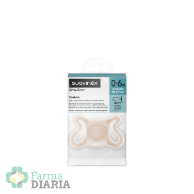 SUAVINEX CHUPETE SILICONA FISIOLOGICO SX PRO ZERO-ZERO 0 - 6 MESES 1 UNIDAD LIGHT