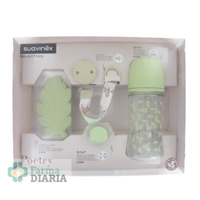 SUAVINEX SELECTION POETRY BABY SET  0-6 MESES SILICONA