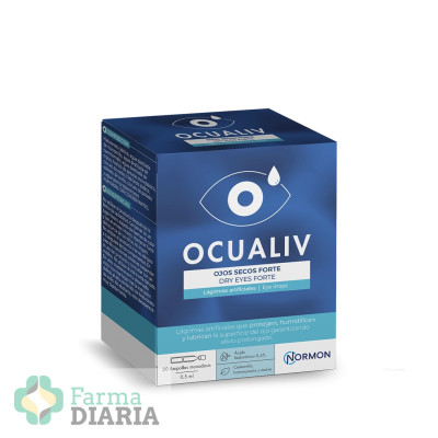 OCUALIV OJOS SECOS FORTE  20 MONODOSIS 0,5 ML