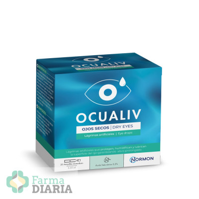 OCUALIV OJOS SECOS  20 MONODOSIS 0,35 ML
