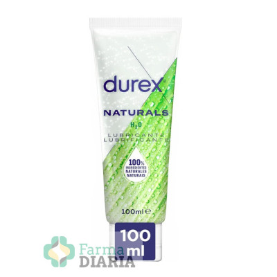 DUREX NATURALS GEL LUBRICANTE H2O 100 ML