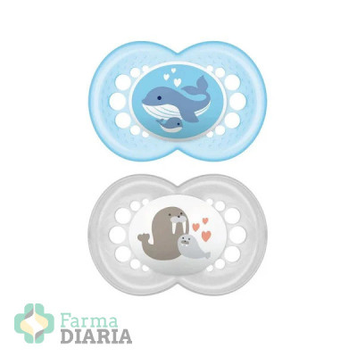 MAM CHUPETE ORIGINAL +16 M AZUL 2 U