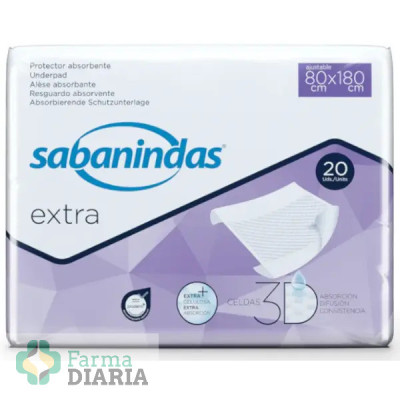 SABANINDAS 80 X 180 CM 20 U