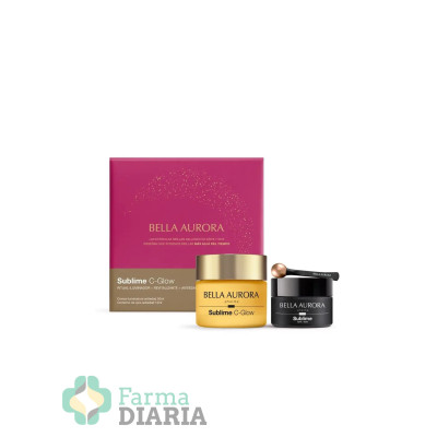 BELLA AURORA PACK SUBLIME C-GLOW 50 ML + CONTORNO OJOS 15ML