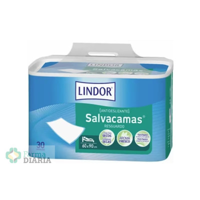 LINDOR SALVACAMAS  30 UNIDADES 90 CM X 60 CM