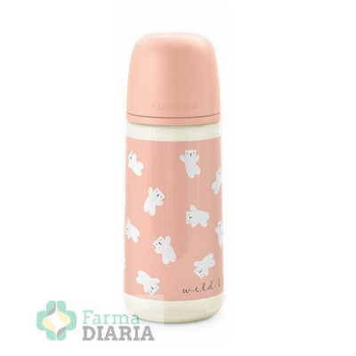 SUAVINEX BIBERÓN TETINA SILICONA FISIOLOGICA FLUJO L  +6M 360 ML