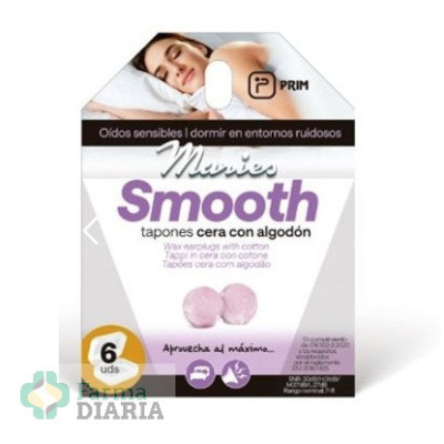 MARIES TAPONES CERA CON ALGODON 6 U