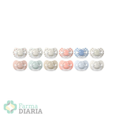 SUAVINEX CHUPETE SILICONA SX PRO FISIOLOGICA 0-6 M 2 U